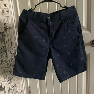 Eddie Bauer Shorts Legend Wash Stretch Slightly Curvy Blue Chino